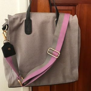 Erin Condren Canvas Tote - Gray